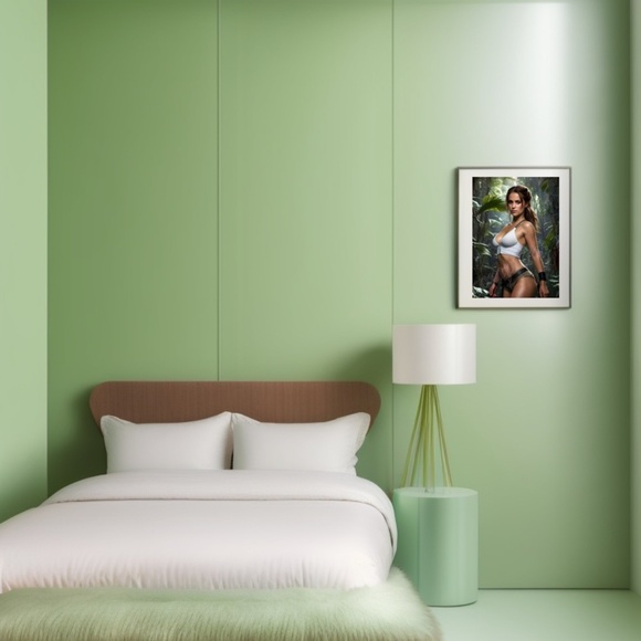 Tombraider 13” x 19” Fine Art Print - only 6 signed and numbered prints made - Picture 4 of 4